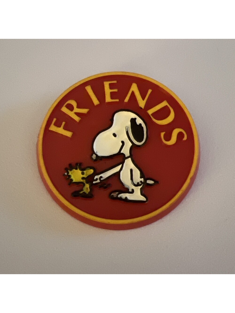 Butterfly Originals Snoopy Button Friends 1988 Peanuts Red Vintage Licensed
